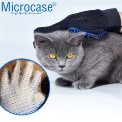 Microcase Kedi Köpek Tüy Toplama Temizeme Eldiveni - AL3105