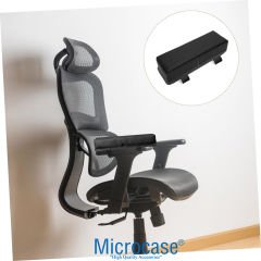 Microcase 3D Ortopedik Oto Araç Oyuncu Koltuk Kol Dayama Padi 1 Adet AL4338 Siyah