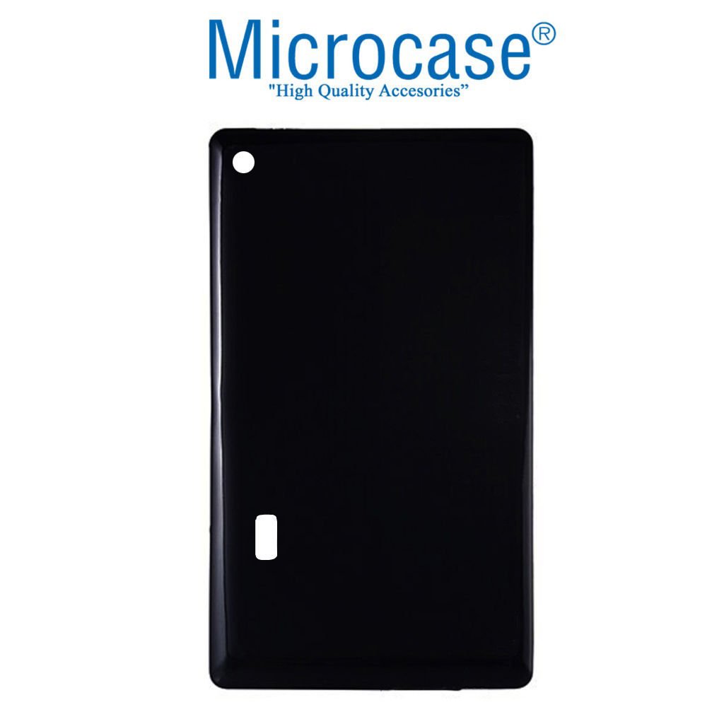 Microcase Huawei Mediapad T3 BG2-W09 7 inch WiFi Silikon Kılıf - Siyah (3G uymaz)
