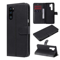 Microcase Huawei P30 Pro  Darbeye Dayanıklı Cüzdanlı ve Standlı Kapaklı Deri Kılıf Siyah AL4232