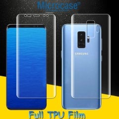 Samsung Galaxy S9 Plus Full Ön Arka Kaplama TPU Soft Koruma Filmi