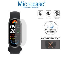 Microcase Xiaomi Smart Band 9  için TPU Ekran Koruma Filmi - Şeffaf AL3384