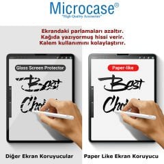 Microcase iPad 9.7 2017 Paper Like Pencil Destekli Kağıt Hissi Veren Mat Ekran Koruyucu