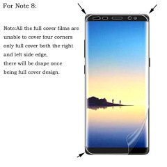 Samsung Galaxy Note 8 Full Ekran Kaplama Koruma Filmi