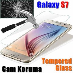 Samsung Galaxy S7 Tempered Glass Cam Koruma