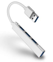 Microcase Type-C To USB 3.0 4 Port Çoklayıcı Hub Aluminyum Slim Kasa AL2584