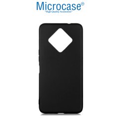 Microcase Infinix Zero 8 Matte Serisi Silikon TPU Kılıf - Siyah