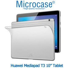 Microcase Huawei Mediapad T3 10 9.6 inch Silikon Soft Kılıf - Şeffaf