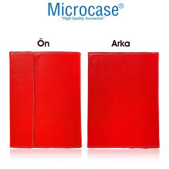 Microcase Xiaomi Pad 5 11 inch Sleeve Serisi Mıknatıs Kapaklı Standlı Kılıf - ACK101 Kırmızı