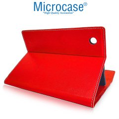 Microcase Xiaomi Pad 5 11 inch Sleeve Serisi Mıknatıs Kapaklı Standlı Kılıf - ACK101 Kırmızı