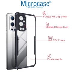 Microcase OnePlus 9 Pro Airbag Serisi Darbeye Dayanıklı Köşe Korumalı Kılıf