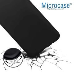Microcase Honor 300 Matte Serisi Silikon TPU Kılıf - Siyah AL3367