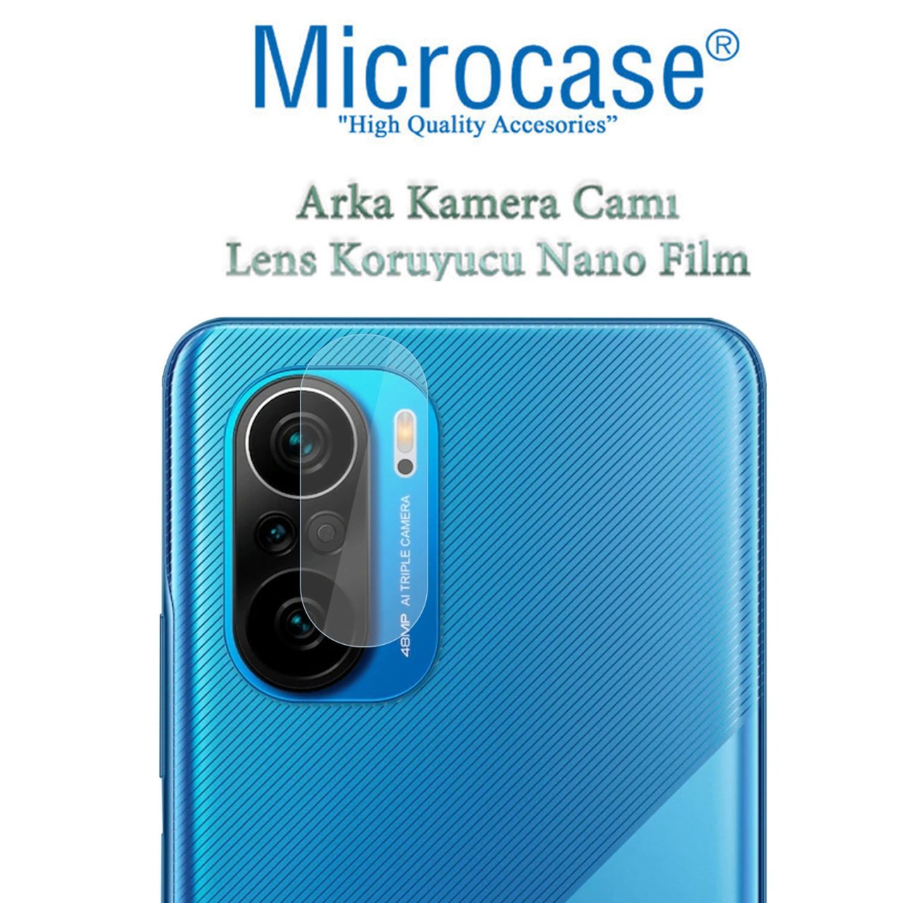 Microcase Xiaomi Mi 11X Kamera Camı Lens Koruyucu Nano Esnek Film Koruyucu