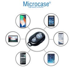 Microcase Tripod ve Selfie Çubuğu için Bluetoothlu Uzaktan Fotoğraf Çekim Kumandası Siyah - AL4805