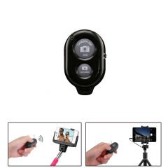 Microcase Tripod ve Selfie Çubuğu için Bluetoothlu Uzaktan Fotoğraf Çekim Kumandası Siyah - AL4805