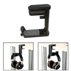 Microcase Masaya Monte  Ayarlanabilir   360 Derece Döner  Oyuncu Kulaklık  Eşya vb. Tutucu Stand -AL4804