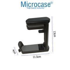 Microcase Masaya Monte  Ayarlanabilir   360 Derece Döner  Oyuncu Kulaklık  Eşya vb. Tutucu Stand -AL4804