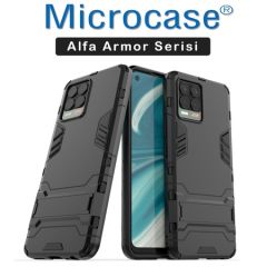 Microcase Xiaomi Poco X3 GT Alfa Serisi Armor Standlı Kılıf