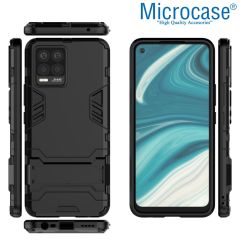 Microcase Xiaomi Redmi Note 10 Pro 5G Alfa Serisi Armor Standlı Kılıf
