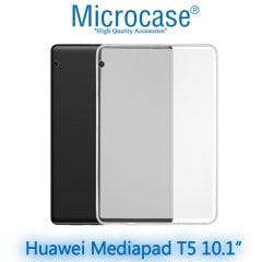 Microcase Huawei Mediapad T5 10 inch Silikon Soft Kılıf - Şeffaf