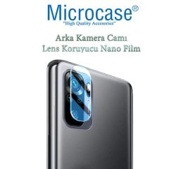 Microcase Xiaomi Redmi Note 10 Kamera Camı Lens Koruyucu Nano Esnek Film Koruyucu