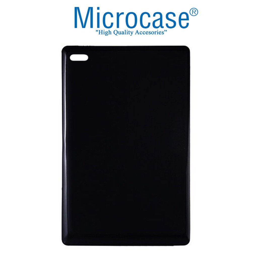 Microcase Lenovo Tab 4 8 Silikon Soft Kılıf - Siyah