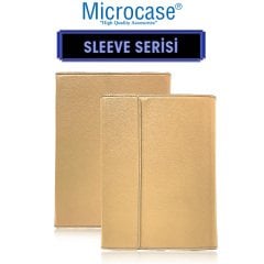 Microcase iPad Mini 6.Nesil 8.3 inch 2021 Sleeve Serisi Mıknatıs Kapaklı Standlı Kılıf - ACK101 Bej