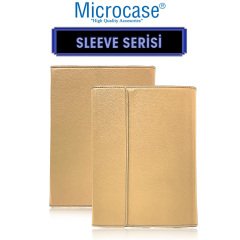 Microcase iPad Mini 6.Nesil 8.3 inch 2021 Sleeve Serisi Mıknatıs Kapaklı Standlı Kılıf - ACK101 Bej