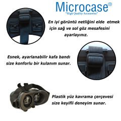 Microcase VR 3D Sanal Gerçeklik Gözlüğü - AL4718