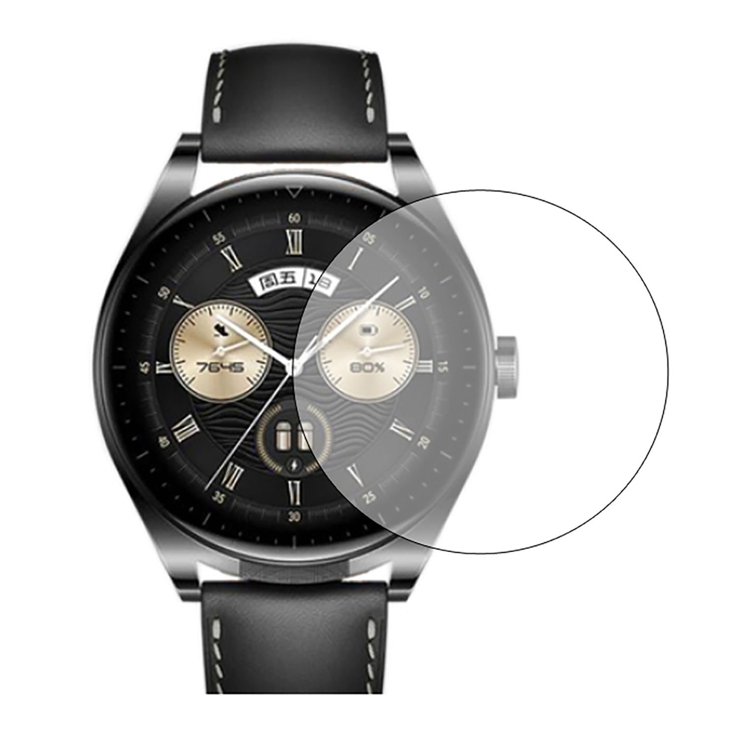 Microcase Huawei Watch Buds için TPU Ekran Koruma Filmi - Şeffaf AL3384