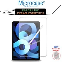 Microcase iPad Air 4.Nesil 10.9 inch 2020 Paper Like Pencil Destekli Kağıt Hissi Veren Mat Ekran Koruyucu