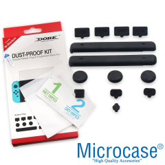Nintendo Switch Rubber Plug Dust-Proof Kit Toza Karşı Koruma+CAM