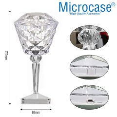 Microcase Uzaktan Kumandalı Dokunmatik 3 Mod RGB 16 Renk Ledli Atmosferik Dekorasyon Masa Lambası - AL3851
