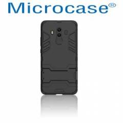 Huawei Mate 10 Alfa Serisi Armor Standlı Koruma Kılıf+Cam