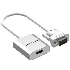 Vention VGA To HDMI Çevirici 1080P HDTv Adaptör Mini Kablo