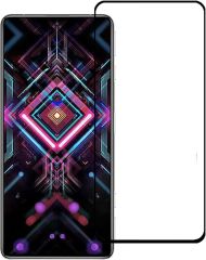 Microcase Xiaomi Redmi K40 Gaming Tam Kaplayan Çerçeveli Tempered Ekran Koruyucu - Siyah