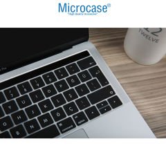 Macbook Pro Retina 13 Silikon Klavye Koruması EU Türkçe Siyah