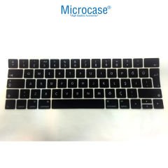 Macbook Pro Retina 13 Silikon Klavye Koruması EU Türkçe Siyah