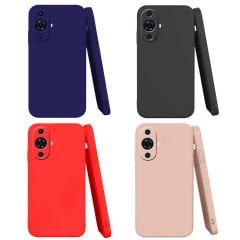 Microcase Huawei Nova 11 CamPRO Serisi Kamera Korumalı Silikon Kılıf - AL3427