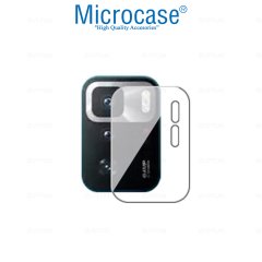 Microcase Xiaomi Poco X3 GT Kamera Camı Lens Koruyucu Nano Esnek Film Koruyucu
