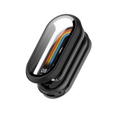 Microcase Xiaomi Smart Band 9 için   Ekran Korumalı Sert Rubber Kılıf - AL3173