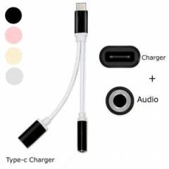 Xiaomi Mi mix 2 2in1 Şarj+Kulaklık Dönüştürücü 3.5mm jack Adaptör