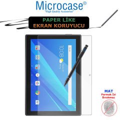 Microcase Lenovo Tab 4 10 Paper Like Pencil Destekli Kağıt Hissi Veren Mat Ekran Koruyucu