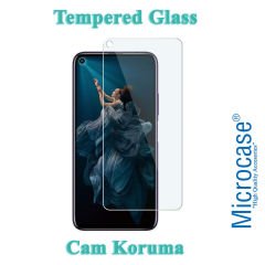 Microcase Huawei Honor 20 Premium Matte Silikon Kılıf + Tempered Glass Cam Koruma