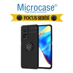 Xiaomi Mi 10T Focus Serisi Yüzük Standlı Kılıf