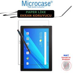 Microcase Lenovo Tab 4 10 Plus Paper Like Pencil Destekli Kağıt Hissi Veren Mat Ekran Koruyucu