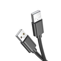 Microcase USB A to USB A iki ucu Erkek Çift Taraflı USB 2.0 Kablo 50 cm AL4774