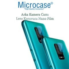 Microcase Xiaomi Redmi Note 9 Pro / Note 9 Pro Max / Note 9 S Kamera Camı Lens Koruyucu Nano Esnek Film