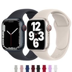 Microcase Apple Watch 9 45mm Silikon Kordon Kayış - KY46-2