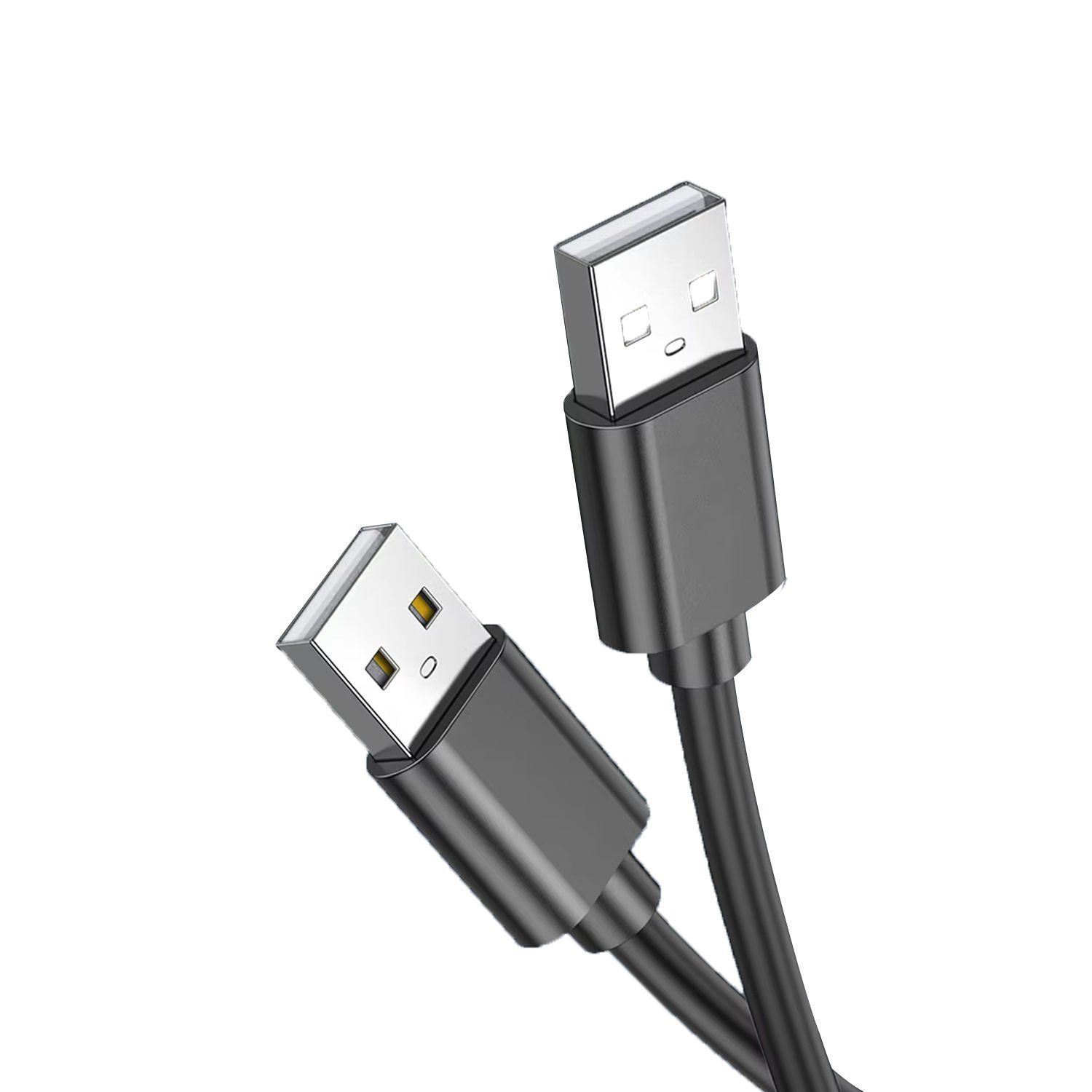 Microcase USB A to USB A iki ucu Erkek Çift Taraflı USB 2.0 Kablo 150 cm AL4776